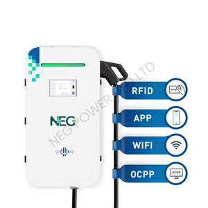Cargador montado en la pared controlado por aplicación NEG RFID para vehículos eléctricos Protección completa DC Estación de carga rápida Nueva condición - Product Image 1