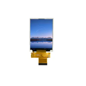 3,2 pulgadas TFT LCD 240x320 resolución TN LCD pantalla módulo MCU interfaz brillo 300 NITs CTP opcional