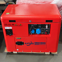 Generadores Portátiles Silenciosos de Gasolina de 5kw, 8kw, 10kw y 12kw, Arranque Automático, 1/3 Fase, Alternador de Cobre, Generador Eléctrico de Respaldo para el Hogar