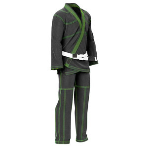 Uniforme de Bjj Gi de Estilo Único Hecho a Medida, Uniforme de Bjj Gi de Color Sólido para Hombre, Uniforme de Bjj Gi en Stock - Product Image 2
