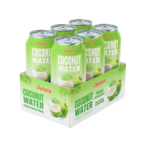 Datafa COCO01 Agua de Coco Enlatada 330ml, Bebida 100% Fresca, Esterilizada, Sin Azúcar Añadido, Fabricante de Bebidas con Etiqueta OEM/ODM - Product Image 5