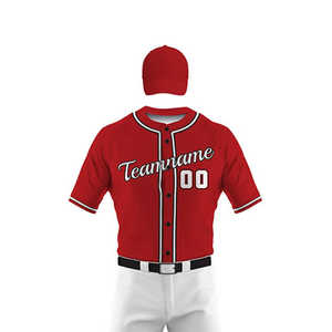 Uniformes de baseball confortables, de haute qualité, légers, grande taille / Vêtements de sport, meilleurs uniformes de baseball pour adultes - Product Image 4