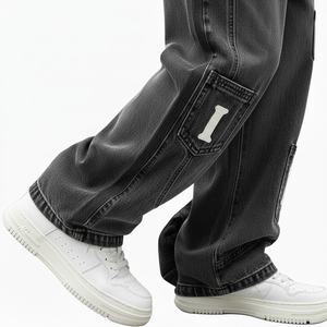 Pantalones Vaqueros de Mezclilla Personalizados para Hombre, Corte Recto Vintage, Calidad Premium, Estilo Casual, Jeans de Moda al por Mayor - Product Image 6