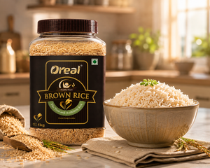 ข้าวกล้องโอเรียล ดรายซอฟท์ พรีเมี่ยม คุณภาพสูง 1 กก. เมล็ดกลาง ปี 2025 หัก 5% ผลิตในอินเดีย - Product Image 4