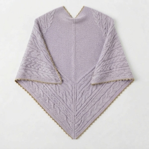 Venta al por mayor OEM ODM: Chal de punto grueso y cálido para invierno, bufanda extragrande con flecos para mujer, poncho, chales de punto con patrón personalizado - Product Image 4