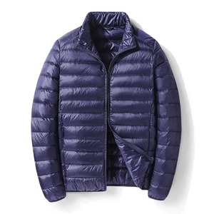 High Quality Puffer <b>Jacket</b> Down Coatmens Puffer <b>Jacket</b> Zipper Hooded Woolen Oversize Puffer <b>Jacket</b> Spring <b>Warm</b> Custom Black - Product Image 3
