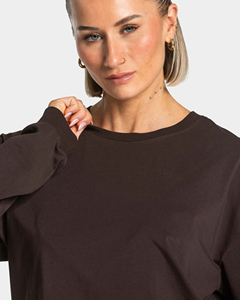 เสื้อยืดแขนสั้นผู้หญิงแฟชั่นสีพื้นคุณภาพสูงใส่สบายสำหรับฤดูร้อน - Product Image 3