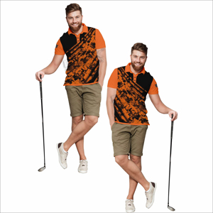 Chemises polo confortables pour hommes, tissu en toile respirant, manches courtes, design personnalisable pour le travail et les occasions décontractées - Product Image 4
