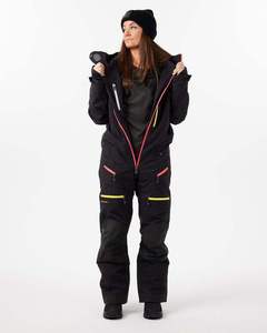 Traje de Esquí Profesional de Una Pieza para Mujer, Impermeable, Cortavientos, Mono para Snowboard, Traje de Nieve Térmico para Invierno - Product Image 6