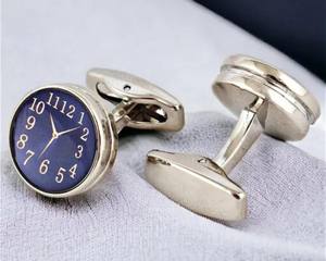 Boutons de manchette pour hommes en gros |   Boutons de manchette en métal personnalisés pour mariage, affaires et tenues formelles, bijoux de mariage en gros - Product Image 4