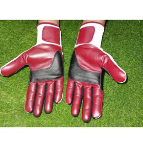 Gants de baseball en cuir véritable pour droitier, antidérapants, légers, pour le softball - Product Image 6