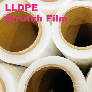18 Mic LLDPE Soft Casting Transparent Moisture Proof Stretch Film for Pallet Wrapping Packaging <b>Shrink</b> Film Roll No reviews y - Product Image 6