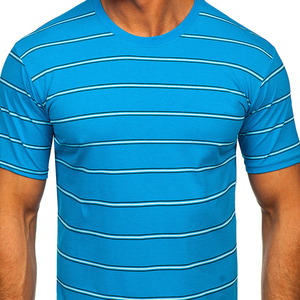 Camisetas de Hombre Recién Llegadas, 100% Algodón, Cuello Redondo, Manga Corta, Transpirables, Secado Rápido, Logotipo Personalizado en la Parte Delantera, Ligeras, en Oferta - Product Image 5