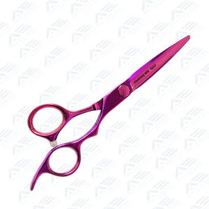 Ciseaux de coiffeur professionnels de 5.5 "ciseaux de salon en acier inoxydable avec repose-doigt réglable pour un style de précision - Product Image 5