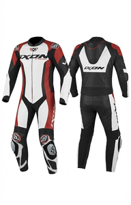 ชุดแข่งรถมอเตอร์ไซค์ Unisex Elite MotoCP แบบจั๊มสูท/ชุดหนังวัวแท้/หนังจิงโจ้พรีเมียม พร้อมแผ่นยืดหยุ่น - Product Image 1
