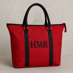 Sacs fourre-tout imperméables sans couture pour le shopping et les activités de plein air, style régalia maçonnique héritage, vêtements grecs de sororité, usage quotidien - Product Image 4