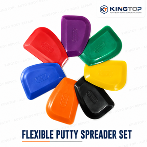 Flexible Plastic Body Filler Spreaders 7.5×10.5cm Automotive Putty Scraper for Car Body Repair - Product Image 2