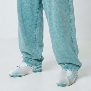 Ensemble de survêtement pour homme : Sweat à capuche oversize à manches longues, coupe ample, épaules tombantes, délavé à l'acide, et pantalon large à taille élastique avec cordon de serrage - Product Image 5