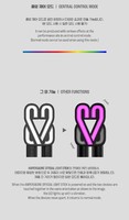 AMPERS&ONE OFFICIAL LIGHT STICK Bâton lumineux officiel LED pour fans, concert, Kpop, marchandises, photocard, poster, édition limitée, cadeau