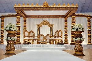 ศาลาบิ๊กมาโนวารายอินเดียใต้สำหรับงานแต่งงานสุดหรู คาลยานา มานดัป ดีไซน์ดั้งเดิม สง่างาม โครงสร้างถอดประกอบได้ ฟลอริดา - Product Image 3