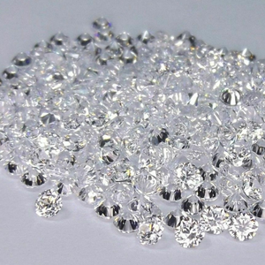 Diamants naturels calibrés de 0,01 ct, taille brillant, couleur FG, échelle de dureté 10 Mohs, écologiques, pour la fabrication de bijoux - Product Image 2