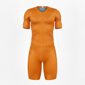 Combinaison de cyclisme légère personnalisée pour hommes, uniforme de course sur route - Product Image 3
