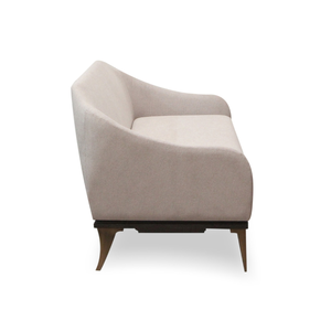 Sofá Esquinero Moderno Raya, Sofá de Dos Plazas de Tela con Estructura Resistente y Cojines Suaves para Sala de Estar - Product Image 2