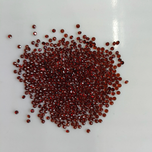 โกเมนสีแดงธรรมชาติ 2 มม. ทรงกลมเจียระไนแบบบริลเลียนท์ คุณภาพดีที่สุด พลอยเม็ดเดี่ยวสำหรับทำเครื่องประดับ - Product Image 2