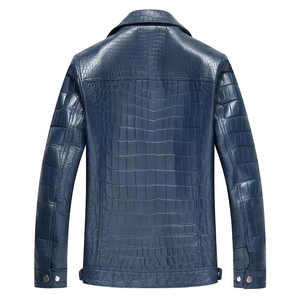 Motorcycle Style Lightweight Construction Comfortable Fit Durable Custom Mens Leather Outerwear Genuine Leather <b>Biker</b> <b>Jacket</b> - Product Image 2