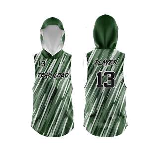 Conjunto de Jersey con Capucha y Pantalones Cortos de Fútbol Americano 7 contra 7, Personalizado con Colores, Nombres y Números del Equipo, Uniforme Deportivo - Product Image 1