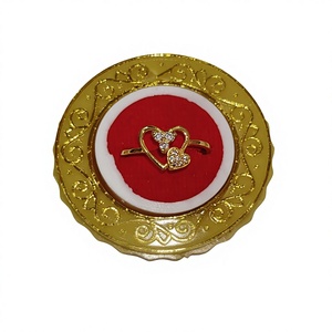 22k Solid Gold <b>Ring</b> <b>Men</b>/Women Authentic Handcrafted Ethnic Indian Wedding Anniversary Party Bridal Wear Statement Piece - Product Image 1