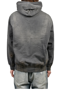 Sudadera con Capucha Oversize Vintage de Algodón 100% con Lavado Ácido y Efecto Mudd Wash para Invierno, Estilo Streetwear Personalizado, OEM, Marca Privada - Product Image 4