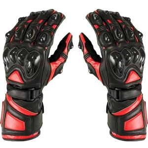 Guantes de Carreras de Alta Calidad, Ligeros, de Dedo Completo, para Motocicleta, Nuevo Estilo, con Pantalla Táctil, Seguros, Deportivos, Hechos de Cuero Duradero - Product Image 1