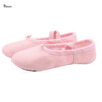 RELEVO INDUSTRIES Chaussons de ballet souples unisexes en toile toutes couleurs pour filles, semelle fendue, légers, flexibles et respirants