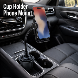 Universal 360 Rotatable Car Cup <strong>Holder</strong> <strong>Phone</strong> Mount Adjustable Gooseneck Cell <strong>Phone</strong> <strong>Holder</strong> for Truck SUV - Product Image 2