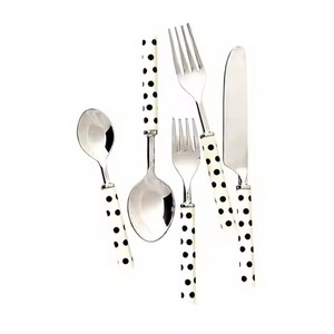 Premium Stainless Steel Dining <b>Spoon</b> Fork Knife Set Elegant Cutlery Collection for Restaurant <b>Table</b> - Product Image 1