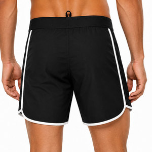 High Quality Men's Quick Dry <b>Board</b> Shorts <b>Black</b> Green Surf Swim Trunks Lightweight Beach Shorts Custom Water Sports Swimwear - Product Image 4