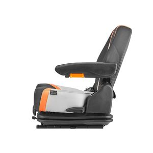Sedile Universale per Carrello Elevatore con Braccioli Regolabili e Cintura di Sicurezza, Sedile Pieghevole per Trattore con Sospensione e Caratteristiche Comfort - Product Image 1