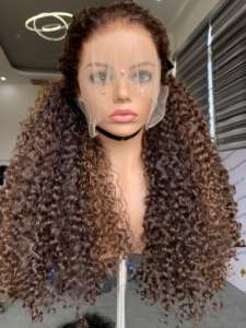 Peluca de cabello humano vietnamita para mujeres negras rizadas euroasiáticas VIetnamhairluxury 100% extensión de cabello humano vietnamita - Product Image 4