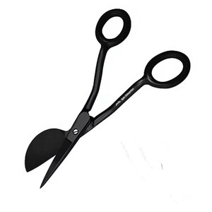 Tijeras de Pico de Pato Negras de 6 Pulgadas, Manuales, con Certificación CE, para Reparación de Alfombras y Pisos, Tijeras de Precisión de Grado Alemán para Tapicería - Product Image 5