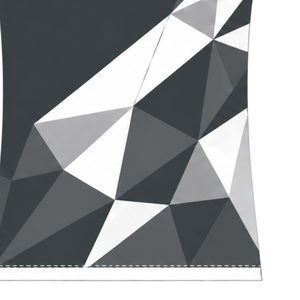 Maillot de compression athlétique gris anthracite et blanc à manches courtes, col ras du cou, motif géométrique, pour entraînement de performance et sports de rame - Product Image 6