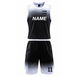 Uniforme de Baloncesto Deportivo de Verano, Talla Grande, Suave, Cómodo, Transpirable, con Diseño Personalizado Estampado - Product Image 2