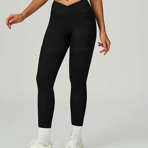 Ensemble de yoga pour femmes Aura Rex Apparel, nouveau design, logo personnalisé, séchage rapide, respirant, léger, prix bas, vente en gros. - Product Image 4