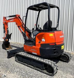 รถขุดขนาดเล็ก Kubota U35-4 กำลัง 28 แรงม้า เครื่องยนต์ดีเซล แบบตีนตะขาบ พร้อมระบบป้องกันการพลัดคว่ำ (ROPS) เหมาะสำหรับงานก่อสร้างในฟาร์ม - Product Image 1