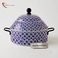 Casserole arabe de luxe en acier inoxydable, chauffe-plat, plat de service décoratif imprimé, ensemble de hotpot pour mariage et restaurant