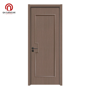 Puertas de Madera MDF Modernas OEM con Acabado en Película de PVC para Interiores, Aptas para Apartamentos, Dormitorios, Hoteles y Escuelas, de Alta Calidad y Durabilidad - Product Image 1
