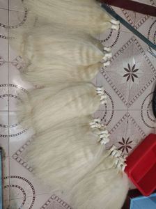 Extensiones de Cabello Remy con Clip, Doble Trama, Suaves y Sedosas, Cabello Indio de Alta Calidad, YAMUNA ENTERPRISES - Product Image 2