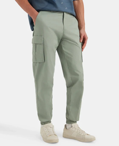 Pantalon de jogging streetwear en gros, personnalisé avec logo OEM, 100 % polyester, vierge, pour la gym et le sport, avec cordon de serrage, style cargo, pour hommes - Product Image 6