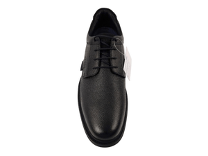 Chaussures habillées de bureau pour hommes DOC MARS, noires, en PU, à bout rond, à enfiler, avec semelle intérieure amortissante, semelle extérieure en EVA, doublure en tissu, toutes saisons - Product Image 2