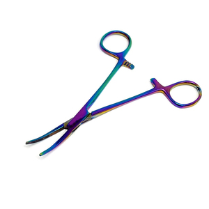 2026 OEM ODM Paquete de 10 Pinzas Hemostáticas de Mosquito de 5 Pulgadas con Bloqueo, 5 Curvas y 5 Rectas, Instrumento Manual de Acero Inoxidable - Product Image 3